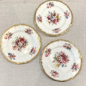 🤍Hammersley Lady Patricia Bone China Dessert or Pie Plates